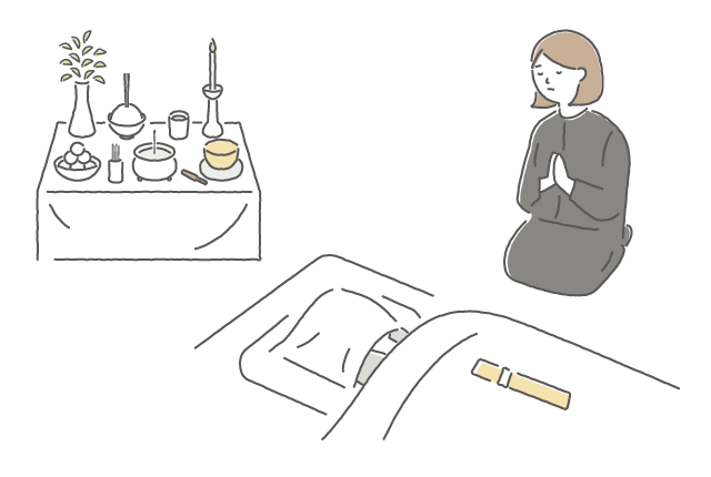 ご遺体安置・枕飾り